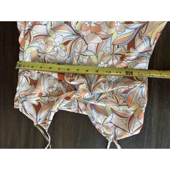 L*Space Satin Midi Slip Dress Womens Small in Soulshine Floral Joanna - Picture 9 of 14